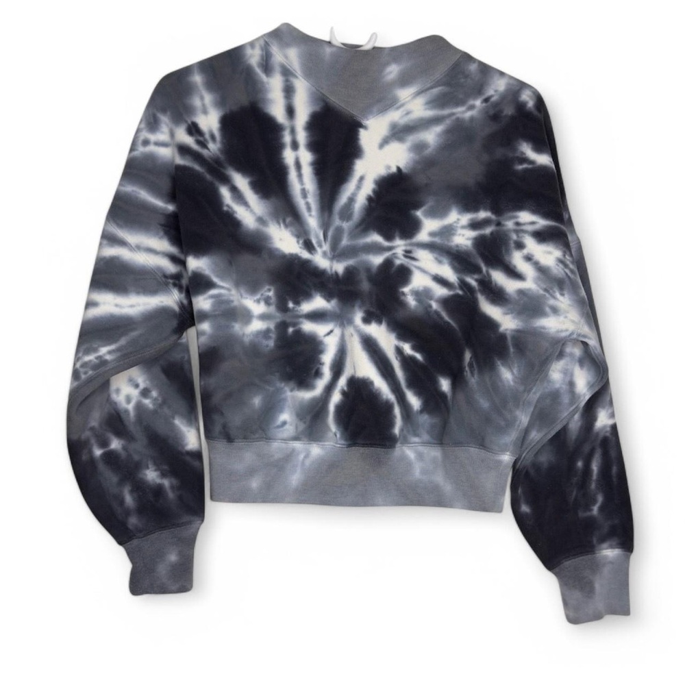Wilfred Black and White Tie-Dye Sweatshirt